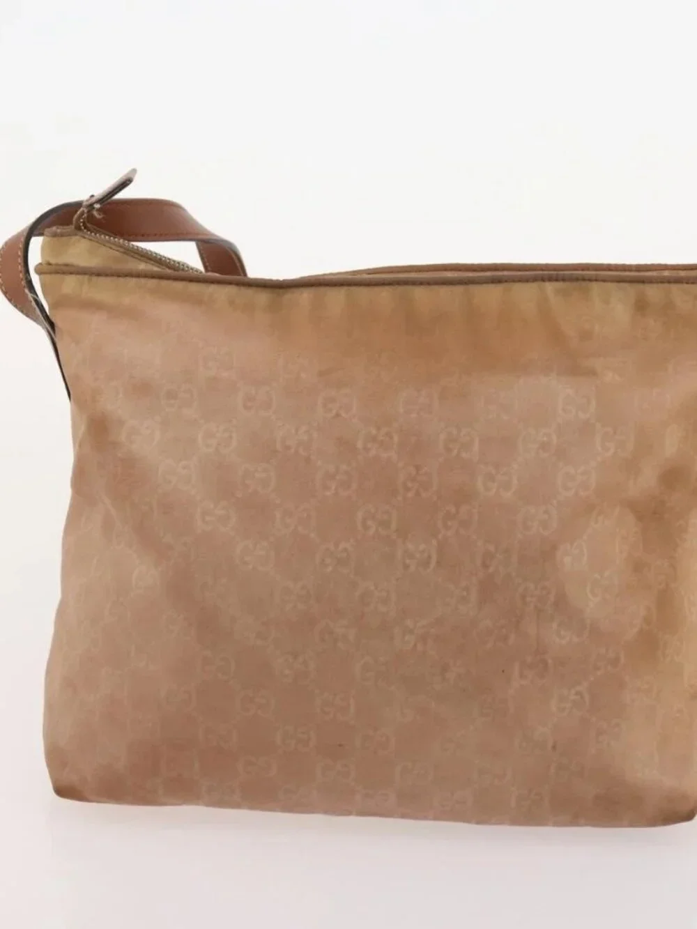 GUCCI GG Canvas Guccissima Bag Suede Nylon 4 Set Beige Black Pink Auth
